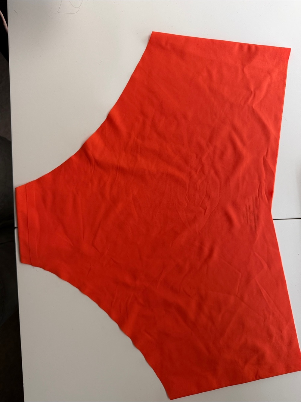 Bright Red Women's High-Waist Swim Bottom